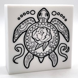 IQ Zoolight DIY Create Your Own Coloring Night Light Craft Kit - Turtle