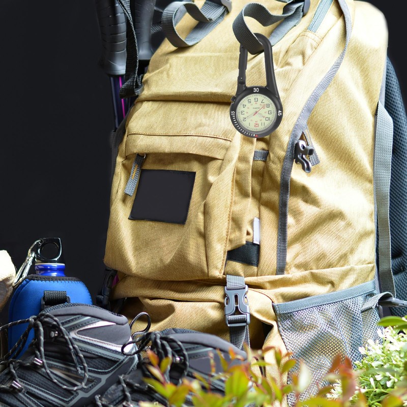Beavorty Clip on Watch Backpack Buckle Belt Fob in the