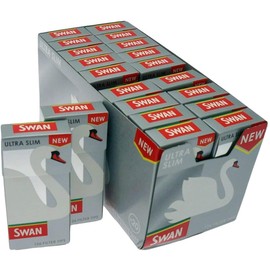 SWAN ULTRA SLIM FILTERS - NEW - 10 PACKETS X 126 PRE CUT FILTER TIPS