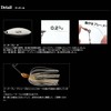 イマカツ(Imakatsu) ジンクスミニスーパーブレード TG 3/8oz エコ #ZX025 メッキグリーンバックアユ