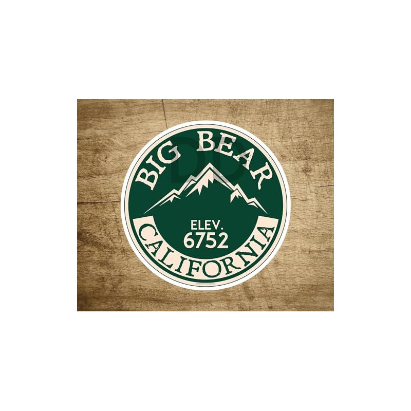 Big Bear California Lake Sticker Decal Stickers CA (3.5")