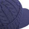 Janey&Rubbins Gorra de esquí con visera de punto para uso