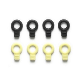Tamiya 95492 Rubber Body Catch (Black, Yellow) Mini 4WD Station Product