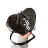 Ro Rox Solanine Small Shoulder Bag with Heart Faux Leather,