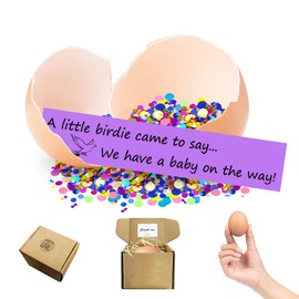 1DFAUL Baby Pregnancy Announcements Ideas, Surprise Egg Pregnancy Reveal to Parents, Grandparents, Future Dad, Family, Best Friend