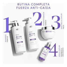 Dove Dermacare Anticaida Niacinamida Rutina Completa 4pack