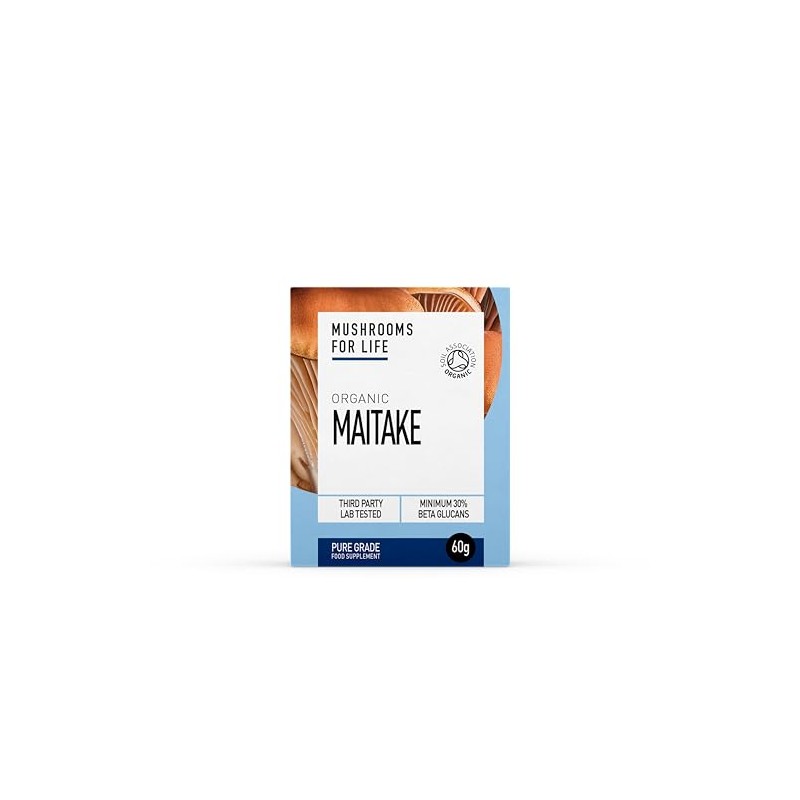 Organic Maitake Supplement - Mushroom Superfood Supplenmt - Maitake Mushroom