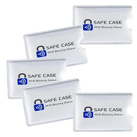 Diawell RFID NFC Blocking Card, Protective Credit Card Cover, Privacy Shielding Sleeve for EC Card, Credit Card, Personal ID Card in Wallet