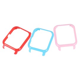 BIUDECO 3 Pack TPU Smartwatch Case Covers for Watch Case Full Edge Protection Easy to Install