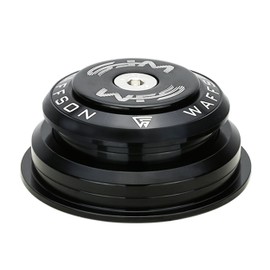 WFS HY713 1-1/8"-1-1/2" Semi-Integrated Threadless Headset 5.4mm Top Cone, Black, HS05ZQLBK