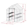 Miracle-Gro 4'8" x 4'8" x 6'5" All-Season Small Walk-in Greenhouse