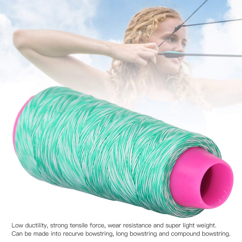 Archery Bow String,110 Meter Polyethylene Bow String Material,Replacement Archery Serving
