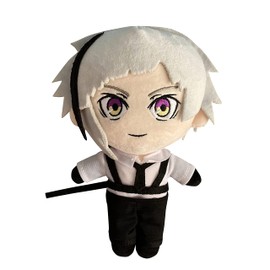 Puruuige Bungo Stray Dogs Plush Pillow Doll Anime Characters Nakajima Atsushi Anime Cartoon Cute Plush Figure Stuffed Soft for Fans