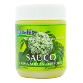 Pomada De Sauco, Crema Sólida Corporal, Frasco De 40g Hierbas