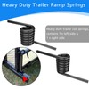 Yubunt 1 Pair Heavy-Duty Trailer Ramp Spring,Trailer Coil Springs Left