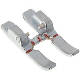 HONEYSEW Presser Foot for Pfaff Household Sewing Machine (6mm Open Toe Satin Stitch Metal Applique Foot)