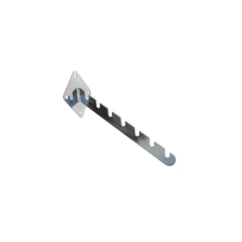 3x NEW WALL MOUNTED FIXING 7 NOTCHED WATERFALL ARM FOR