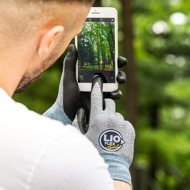 LIO FLEX Touch Working Gloves Screen Breathable Flexible Durable -