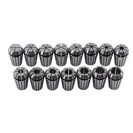 15pcs ER20 Spring Collet, er20 Collet Set Metric er20 Collet Set 1-13mm for CNC Workholding Engraving Machine and Milling Lathe Tool