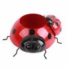 Metal Ladybug Flower Planter Insect Design Flower Pot for Indoor