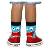 Jefferies Socks Little Boy's Monster Pattern Crew Socks 6 Pair