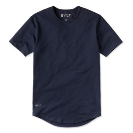 BYLT Drop-Cut Men's T-Shirt_Navy_Small