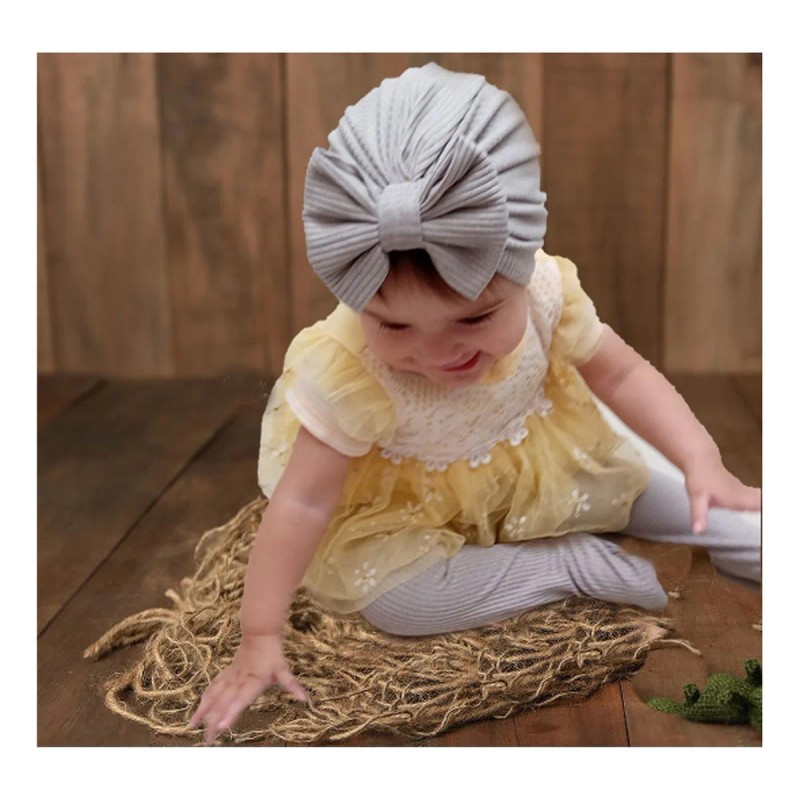 Gorrito, Turbante, Para Niña, Bebe, Recién Nacido, 5pz.