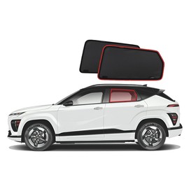 Genuine SNAPSHADES Car Rear Window Shades for Hyundai Kona 2nd Gen (SX2; 2023-Present)