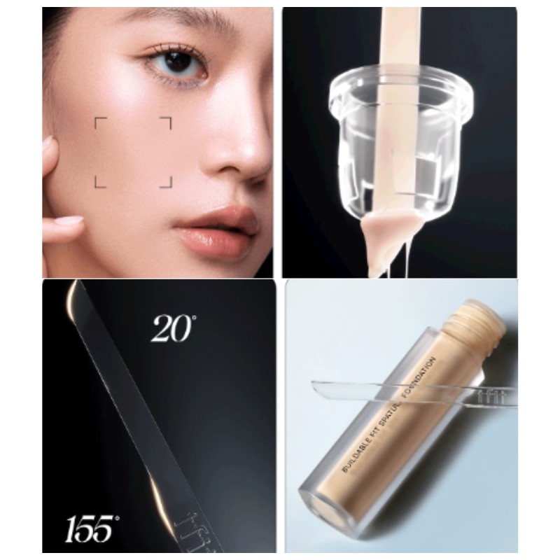 TFIT Buildable Fit Spatula Foundation 15g, Shade:N1.5 Suede