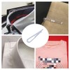 LAIYOHO 200 Pcs Plastic Alligator Clips Garment Clips with Teeth