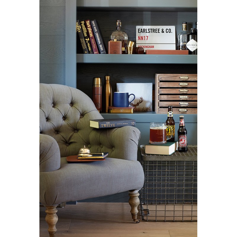 Creative Tops Earlstree and Co Men Organiser Tray, Faux Leather,
