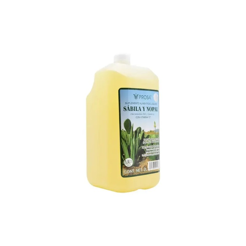 Bebida Sabila Nopal Vitamina Prosa