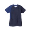 Nagayleben Unisex Scrub RT-5407 (M) Navy+Royal Blue