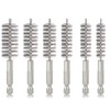 6 PCS Metal Round Cleaning Brush for Drill, Metal Bore