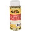 School Smart Craft Glitter, 4 Ounce Jar, Gold