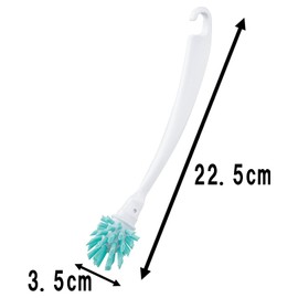 Mameita LB-338 Washing Machine Filter Brush, White, Made in Japan, Drainage and Drying Filter, Dust Remover, Width 1.4 x Depth 1.4 x Height 8.9 inches (3.5 x 3.5 x 22.5 cm)