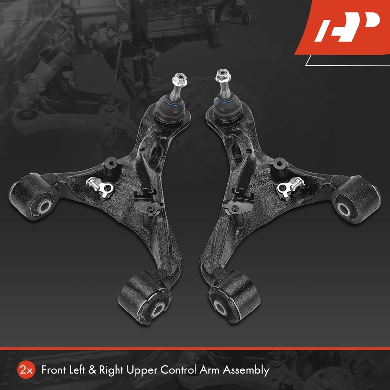 A-Premium 2 x Front Upper Control Arm, with Ball Joint