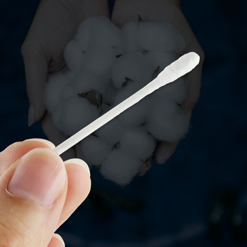 UniqueCell One-Touch Swirl Cotton Swabs 437429