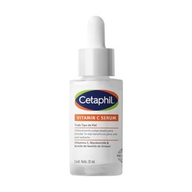 Galderma CETAPHIL Suero de vitamina C Antimanchas 30 ml con Vitamina C, Niacinamida y Aceite de Semilla de Girasol                                    