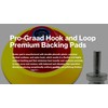 Pro-Graad 6" Premium Hook and Loop Backing Plate for Sanding,