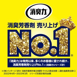 エステー クルマの消臭力 シート下専用 消臭芳香剤 車用 ウォータリースカッシュの香り 300g K-62