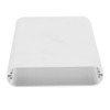 Aluminum Project Box Integrated Matte Silver Electronic Enclosure Case DIY