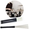 2 Pcs Drum Brush, Nylon Jazz Drum Brushes Percussion Kit,