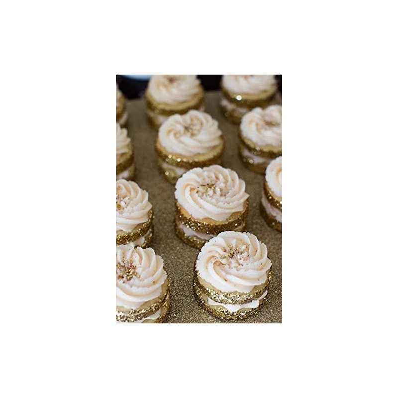 (2 Pack) 24 Karat Gold Luxury Diamond Dust, 12 grams