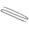 8pcs Curb Chain 8 Side Milled Straight Buckle 1.2meter DIY