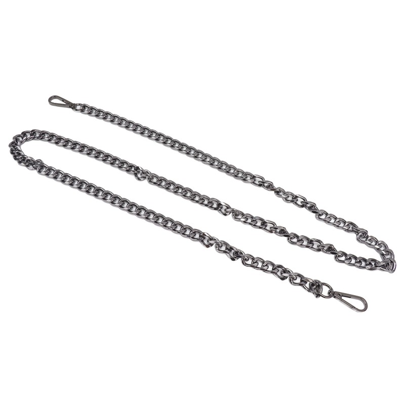 8pcs Curb Chain 8 Side Milled Straight Buckle 1.2meter DIY