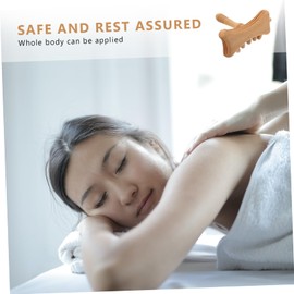 SAFIGLE Guasha Stick for Body Massage Multi Functional Massage Tool for Neck Back Shoulder Relief Portable Design Improves Circulation Enhances Skin Elasticity