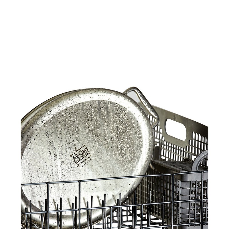 All-Clad Stainless Steel 15" Oval Baker with Pot Holders