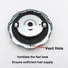 YGQ 2 Pcs Generator Gas Fuel Cap for Generac Predator