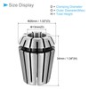 CoCud Spring Collet Chuck ER-25 Spring Collet 13mm Clamping Diameter